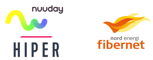 Nuuday kan nu tilbyde internet og tv til husstande på Nord Energis Fibernet
